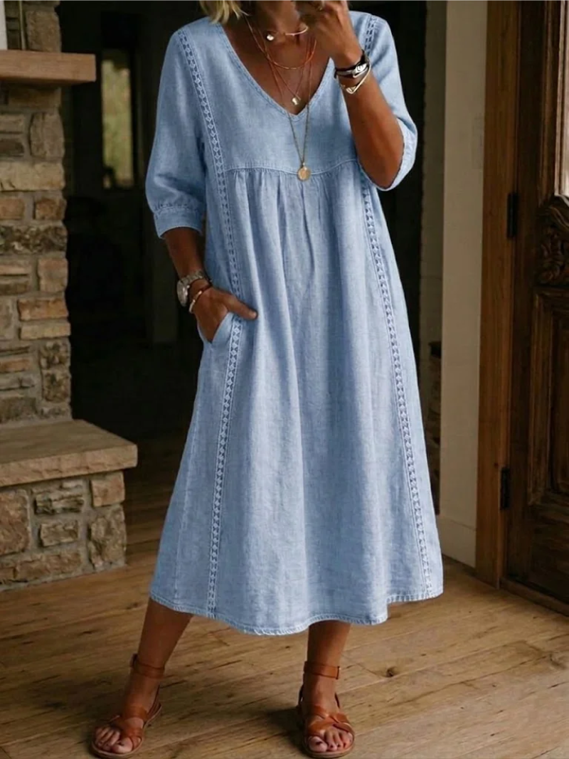 Mila – Dress with Side Pockets