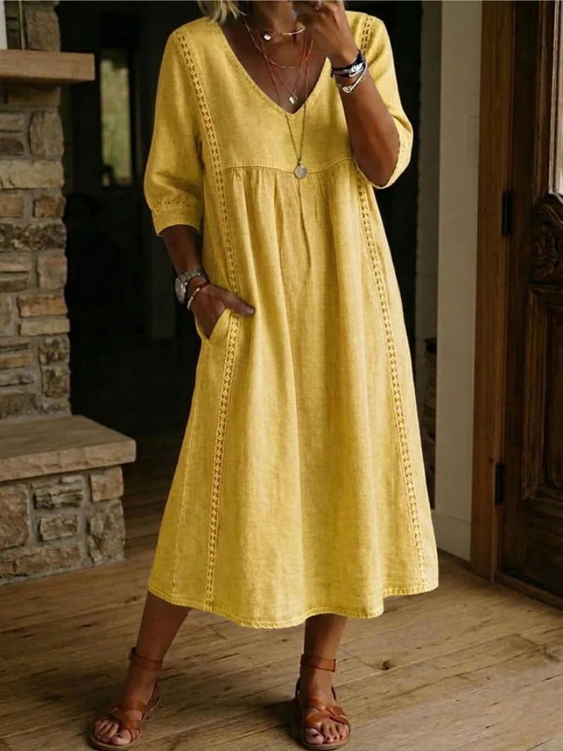 Mila – Dress with Side Pockets