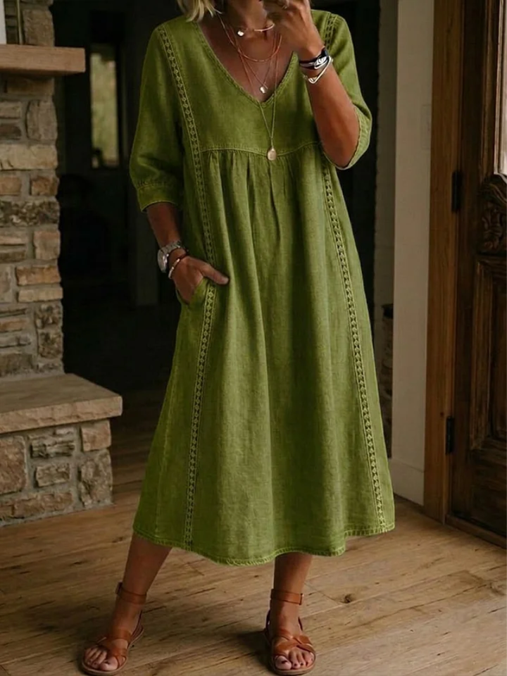 Mila – Dress with Side Pockets