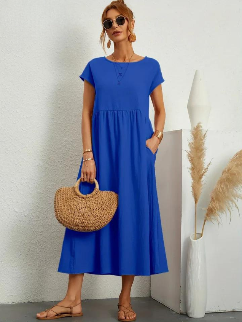 Charlene | Effortless Linen Dress
