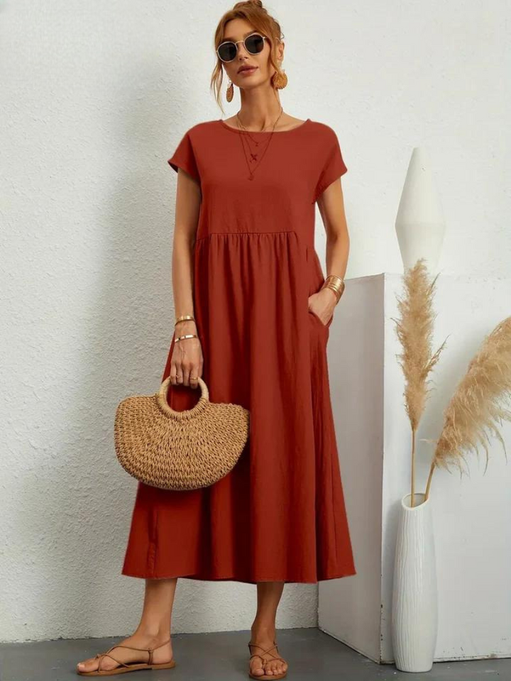 Charlene | Effortless Linen Dress