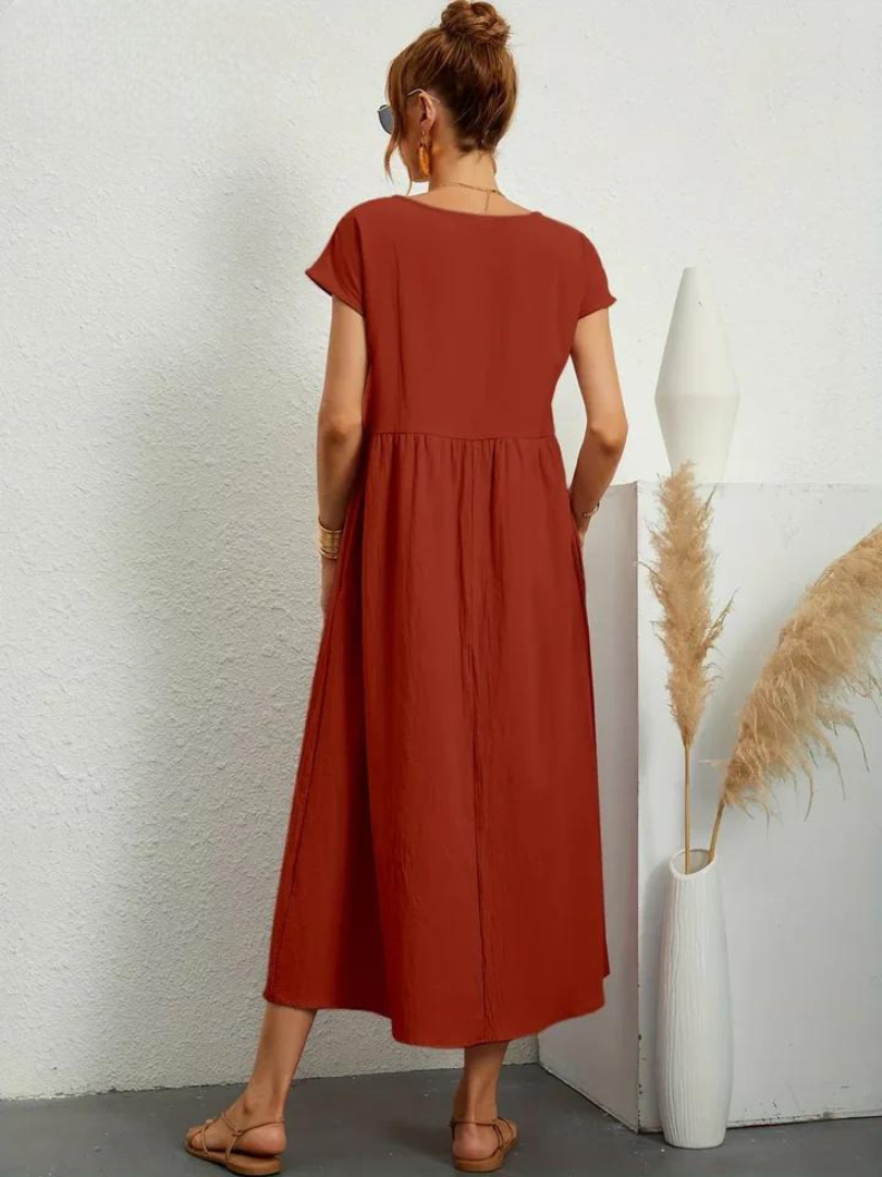 Charlene | Effortless Linen Dress