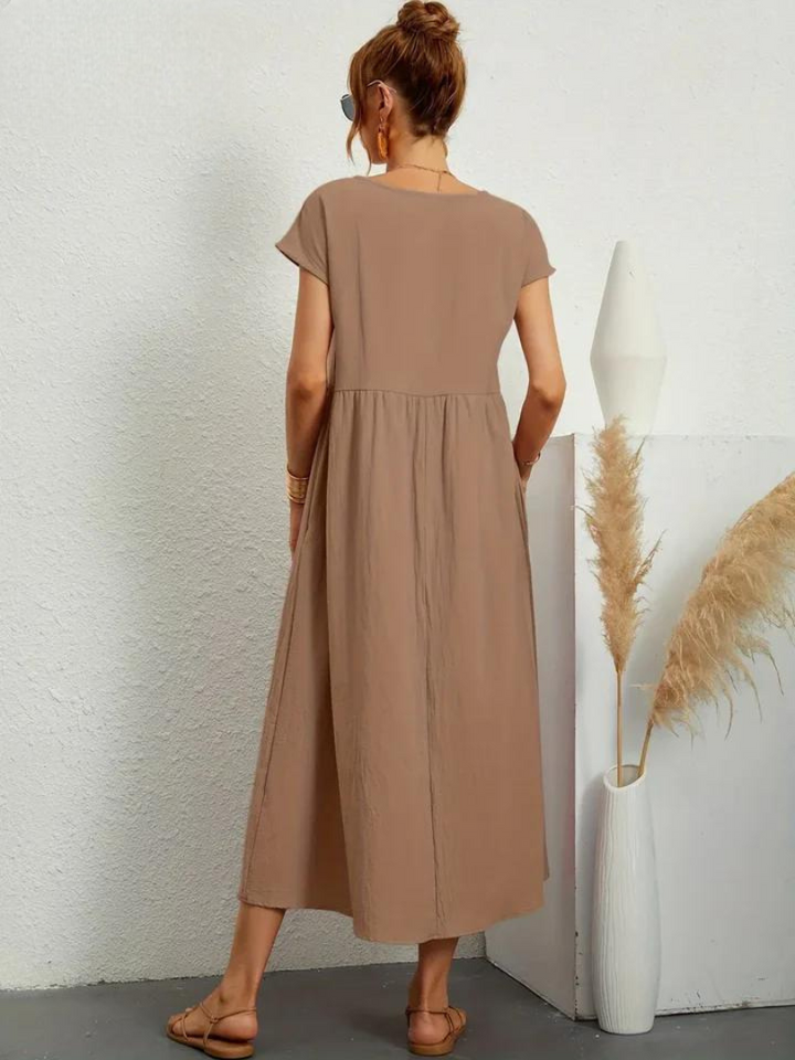 Charlene | Effortless Linen Dress