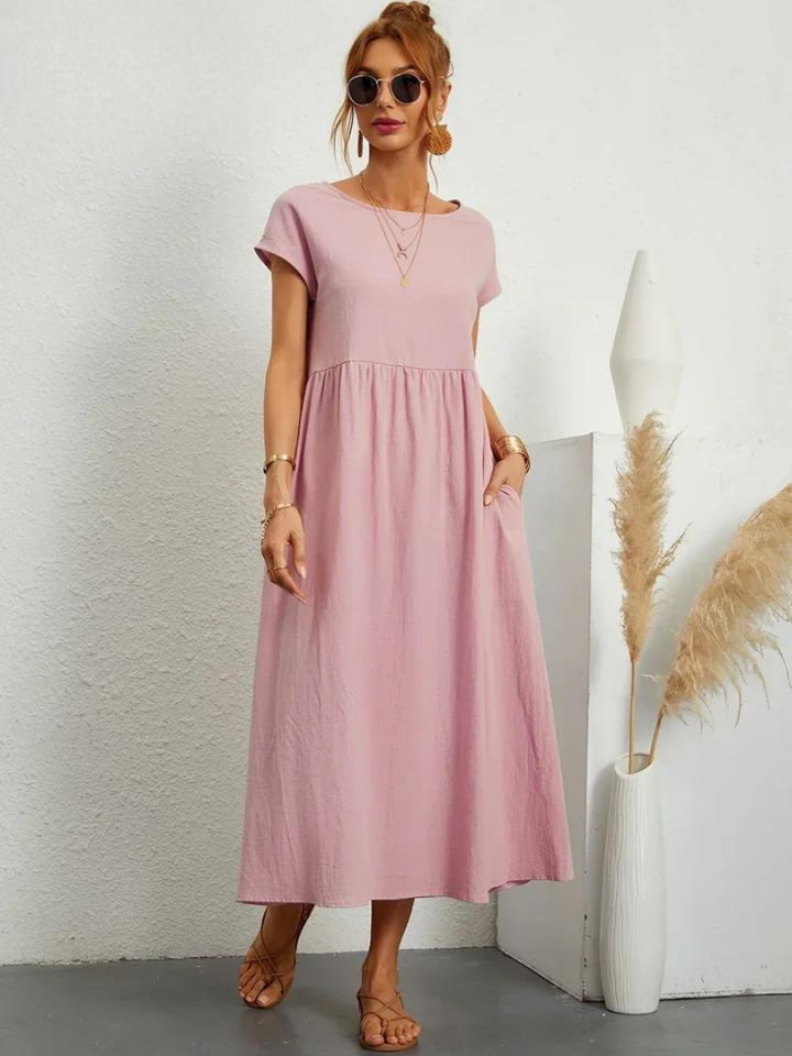 Charlene | Effortless Linen Dress