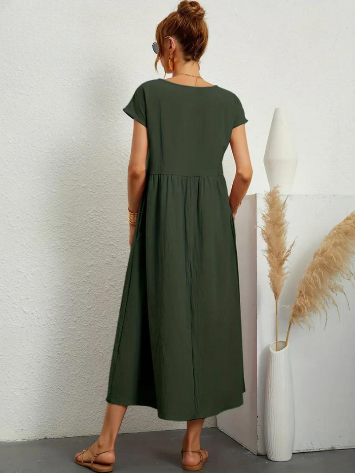 Charlene | Effortless Linen Dress