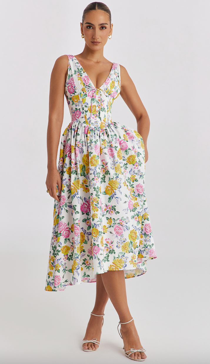 Isolde | Graceful Satin Dress