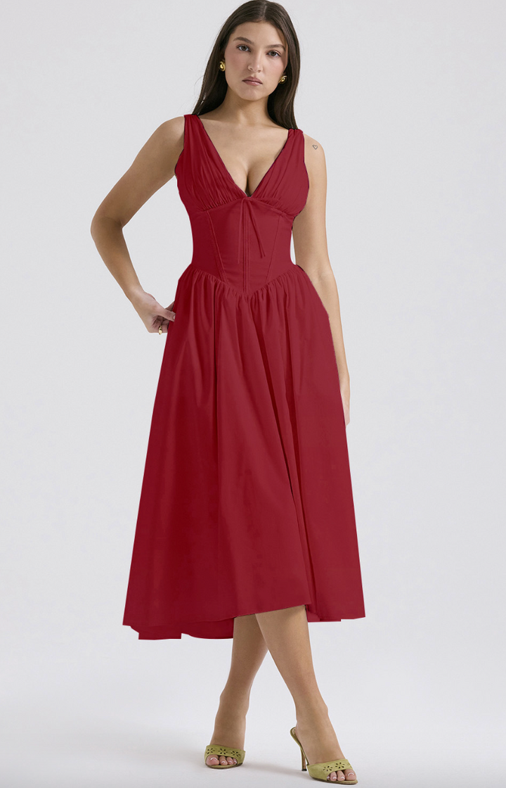 Isolde | Graceful Satin Dress