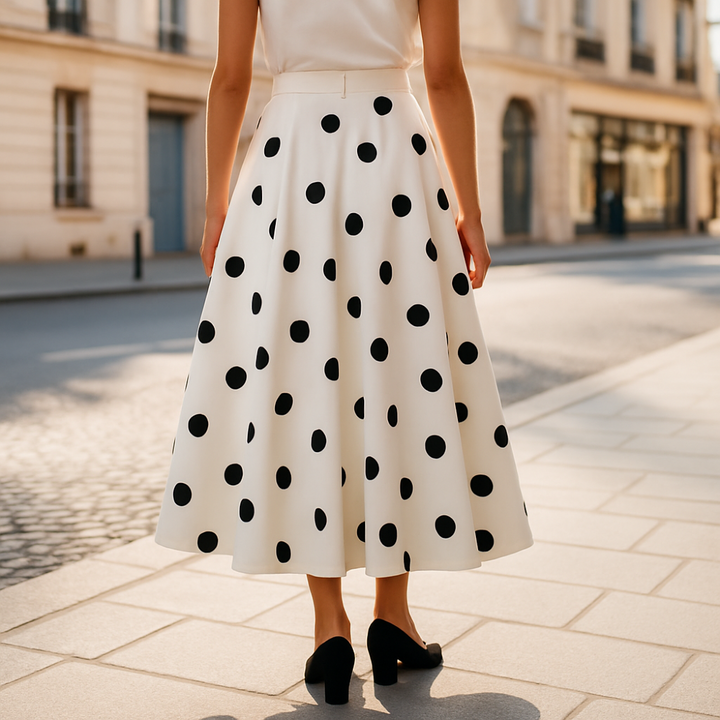Monet Polka Dot Skirt