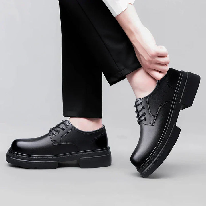 MASON™ | Luxury Leather Platform Shoes - Eliza©