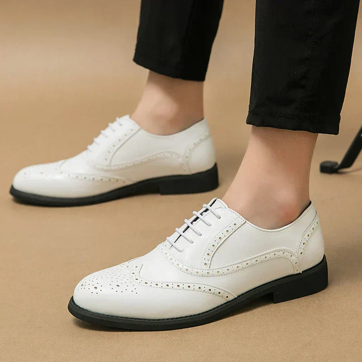 MARIO™ | Classic Italian Oxford Shoes with Monk Strap - Eliza©