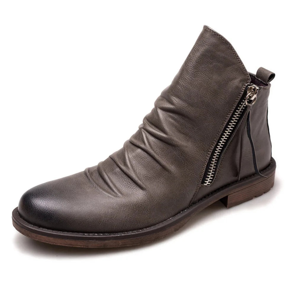 Eliza©| Leather Chelsea Boots
