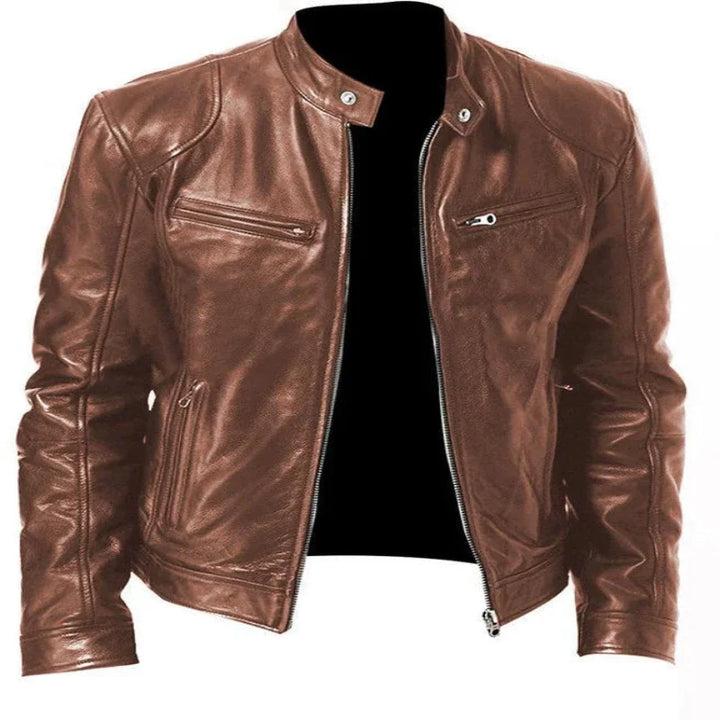 Grzegorz™ | Men's Business Jacket Made of PU Leather
