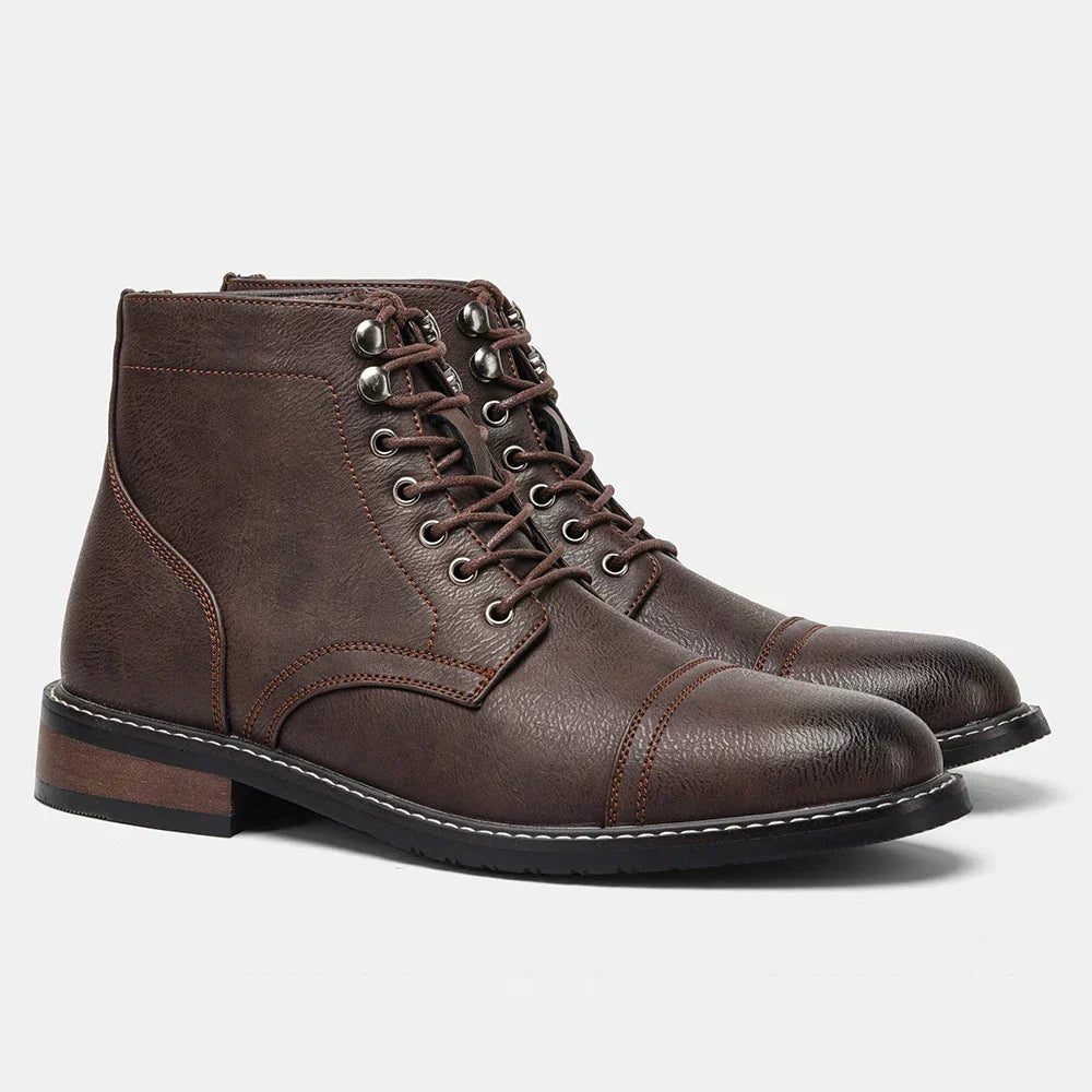 Eliza Keith | Vintage Derby Shoes with Toe Cap