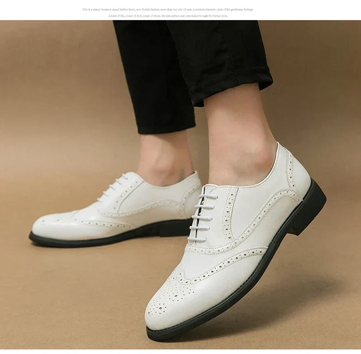 MARIO™ | Classic Italian Oxford Shoes with Monk Strap - Eliza©