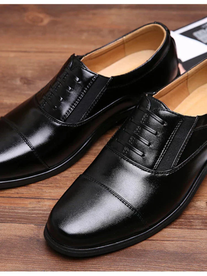 ENZO™ | Elegant Men's Leather Shoes by Eliza©