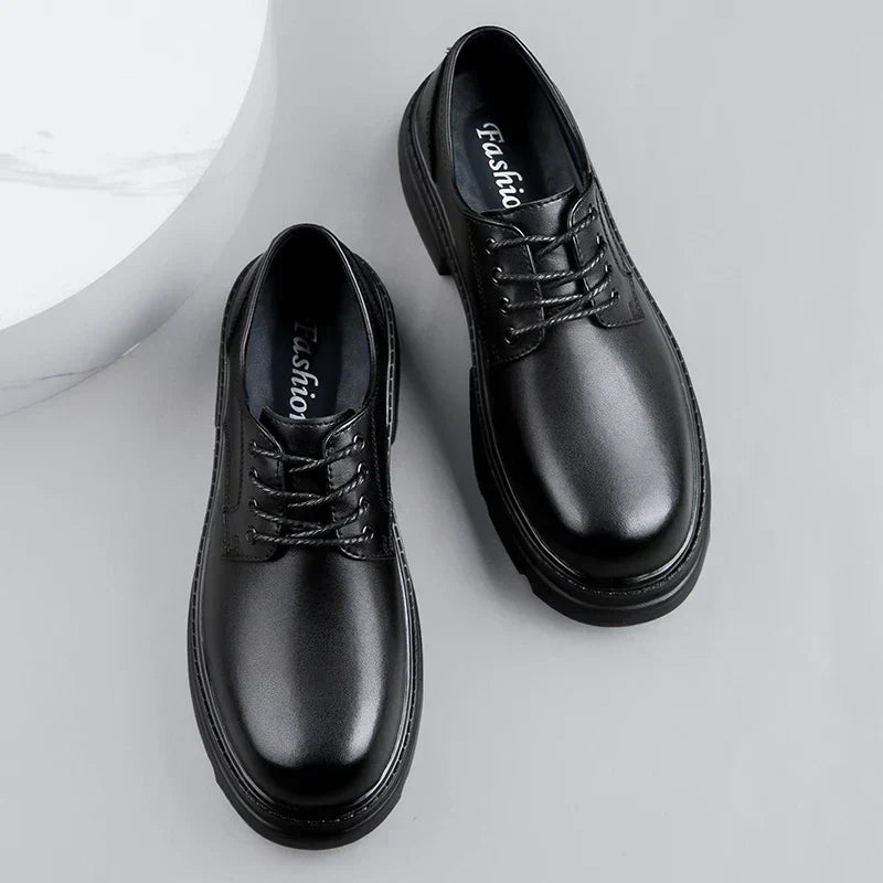 MASON™ | Luxury Leather Platform Shoes - Eliza©