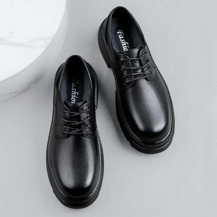 MASON™ | Luxury Leather Platform Shoes - Eliza©