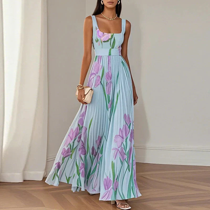 Ivy | Graceful Floral Maxi Dress