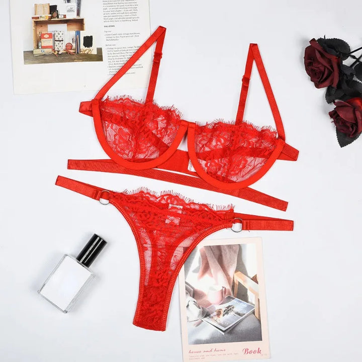 Sexy Lingerie Women's Lace Transparent Underwear