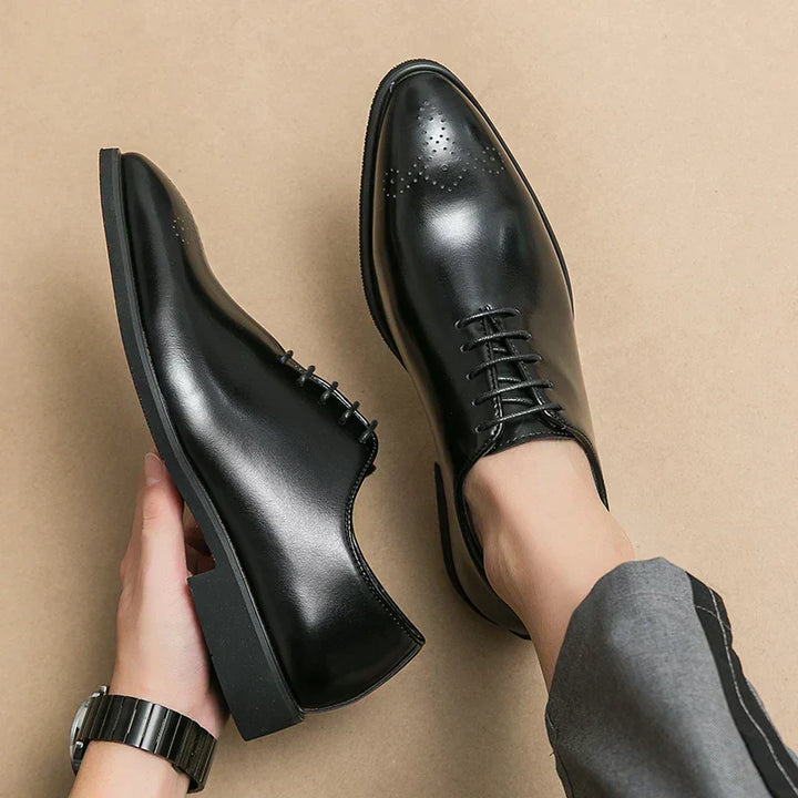 ELIAS™ | Classic Men's Leather Shoes by Eliza©