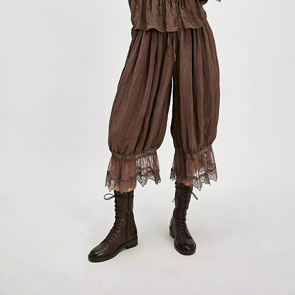 Juliette Lace Trim Pants