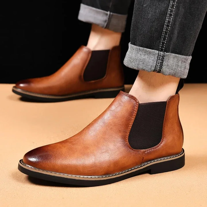 Eliza© | Classic Leather Ankle Boots JONAS™