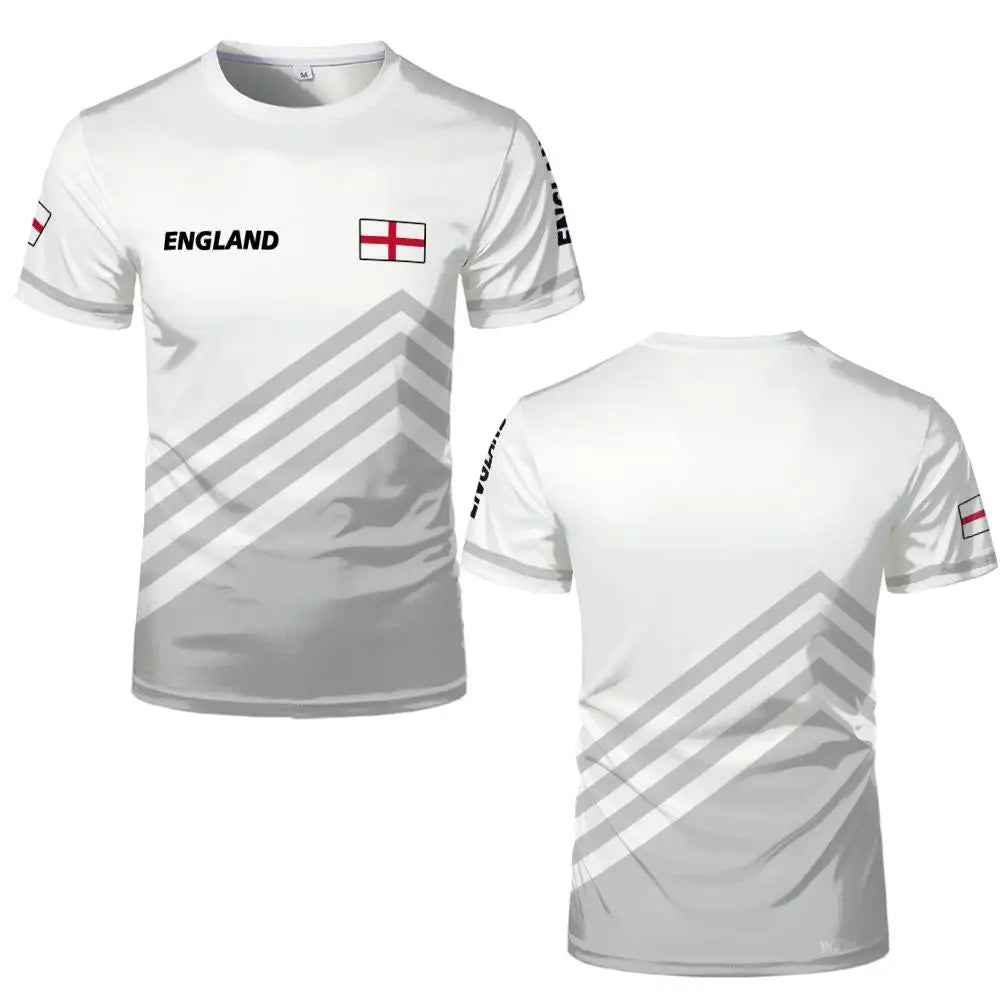 England Flag Graphic Sports Fan Jersey