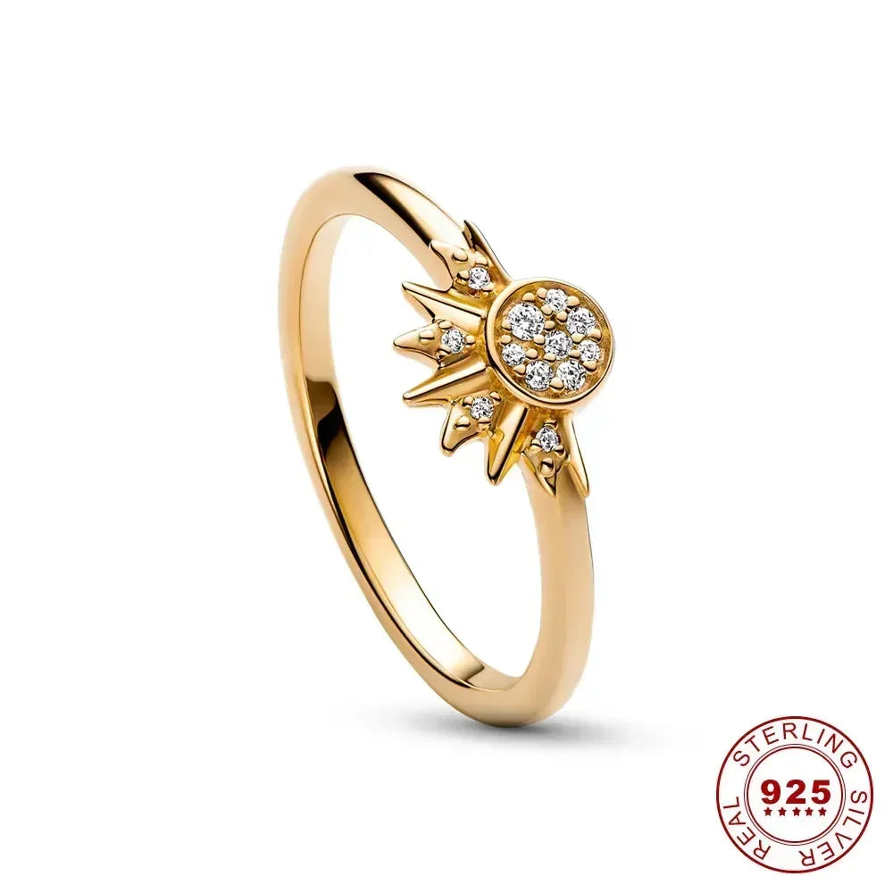 Sun and Moon Eclipse Rings (Pair)