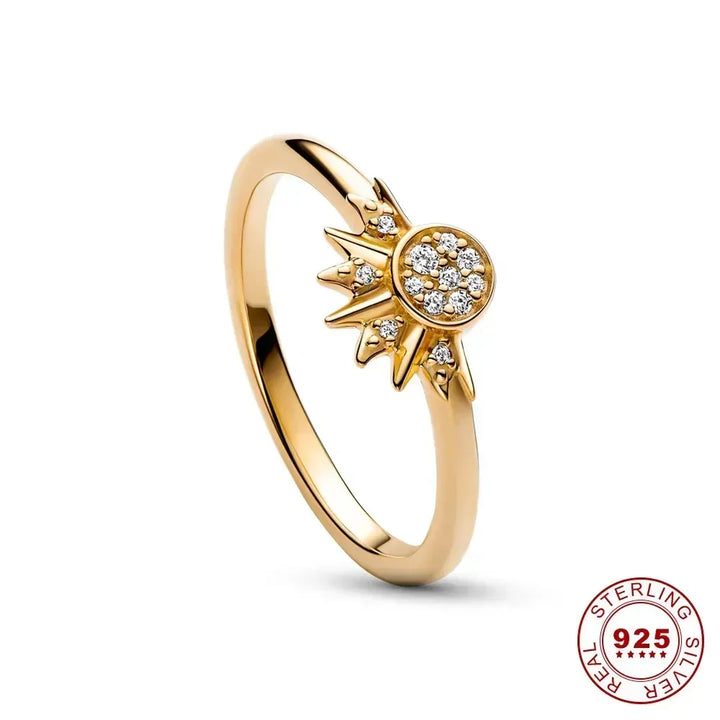 Sun and Moon Eclipse Rings (Pair)
