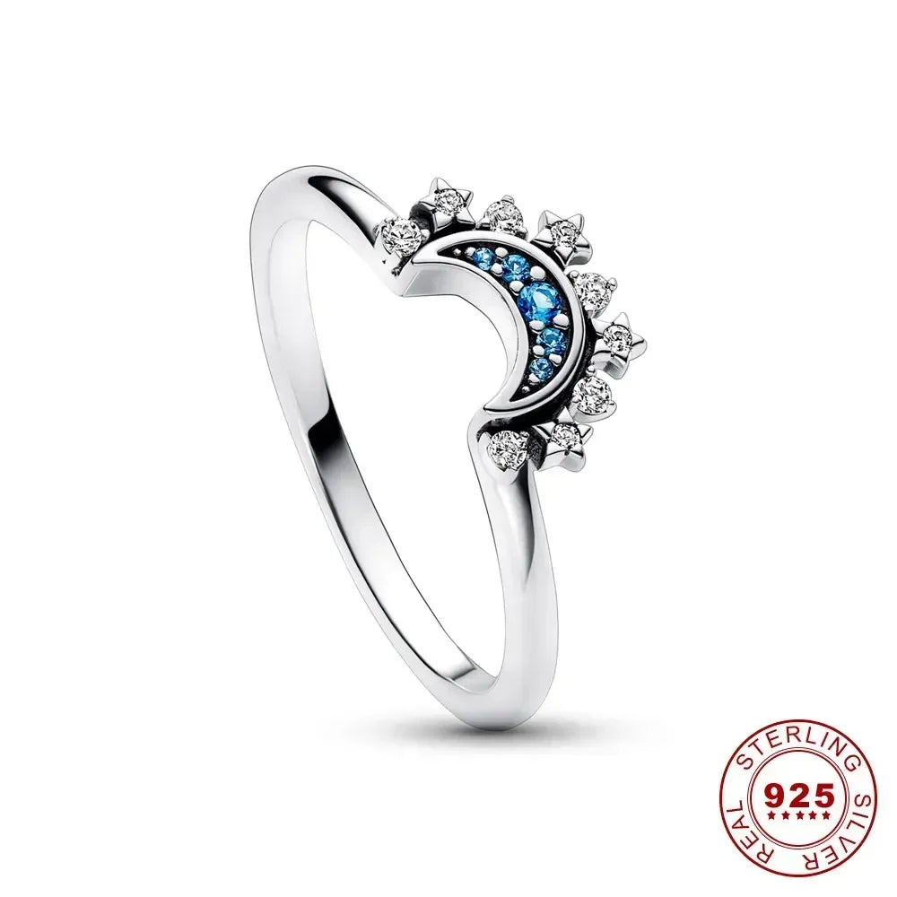Sun and Moon Eclipse Rings (Pair)