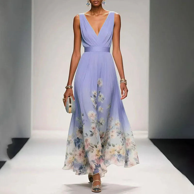 Arabella | Ethereal Floral Maxi Dress