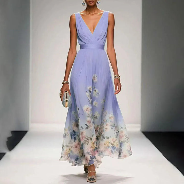 Arabella | Ethereal Floral Maxi Dress
