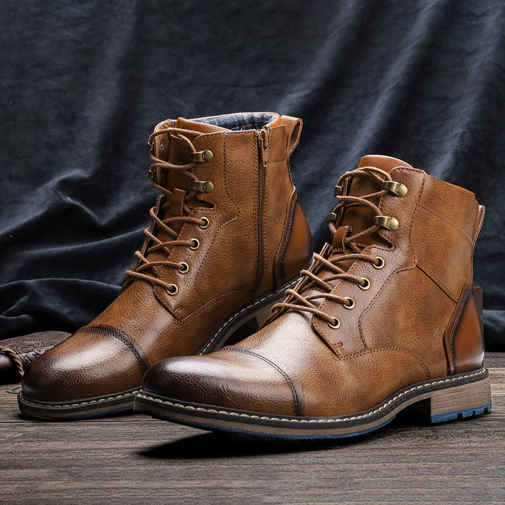VIGGO™ | Modern, Durable Leather Men's Shoes by Eliza©
