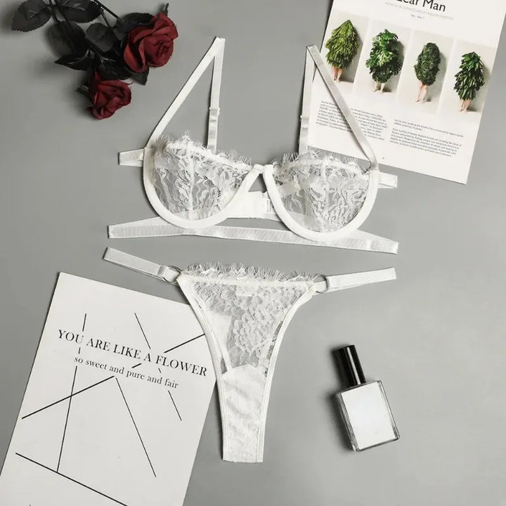 Sexy Lingerie Women's Lace Transparent Underwear
