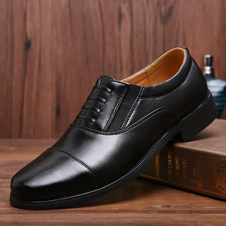ENZO™ | Elegant Men's Leather Shoes by Eliza©