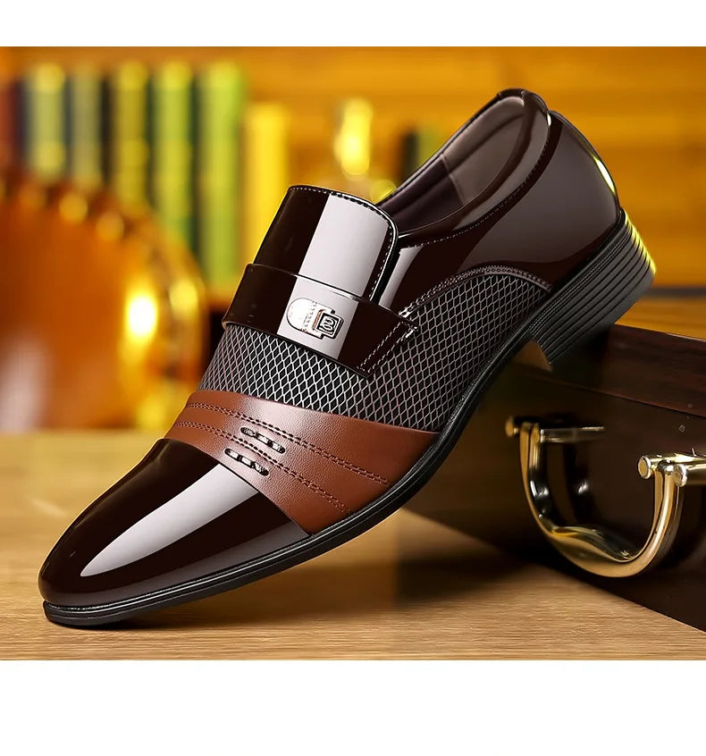 MILO™ | Men's Leather Sneakers with Thick Sole - Eliza©
