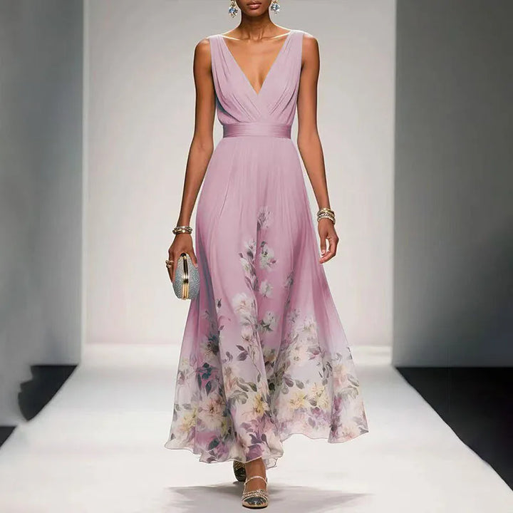 Arabella | Ethereal Floral Maxi Dress