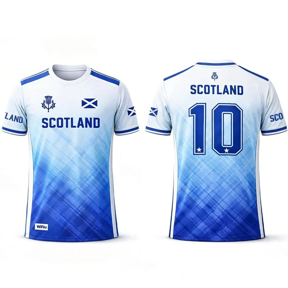 Scotland Football Team Breathable Fan Jersey