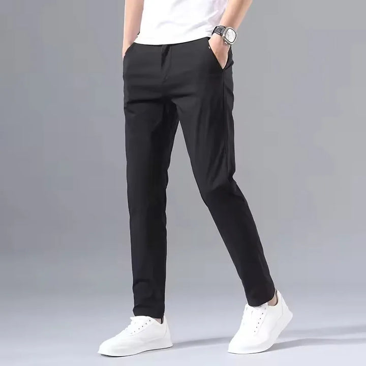 Men's Lightweight Slim Fit Pants – Breathable, Flexible, and Comfortable for Everyday Wear