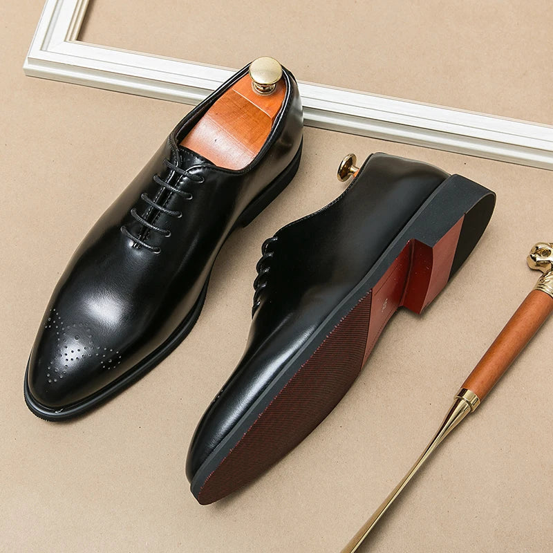 ELIAS™ | Classic Men's Leather Shoes by Eliza©