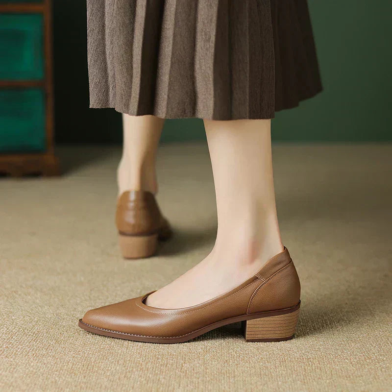 Amara | Elegant Mid-Heeled Shoes