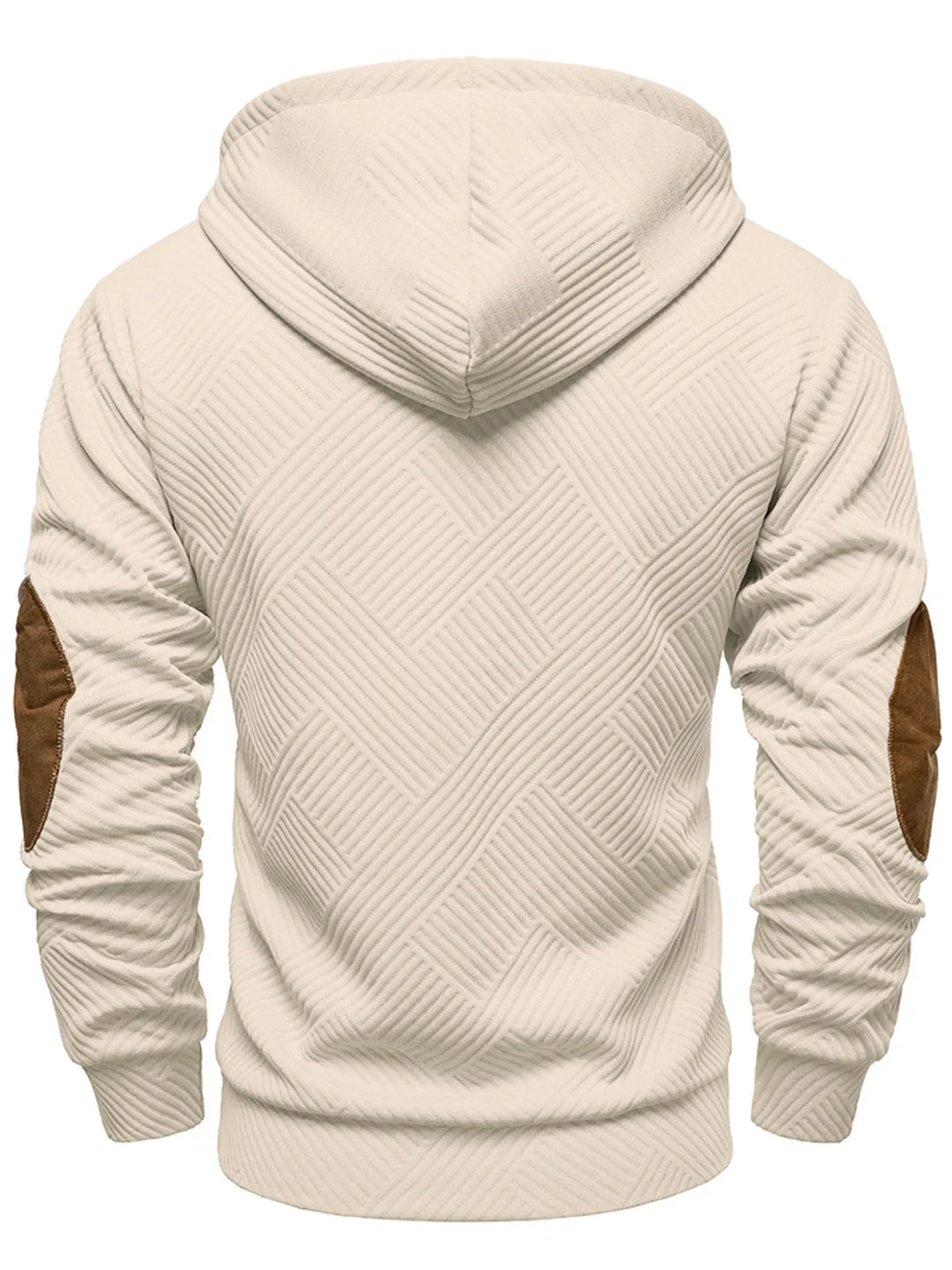 James™ | Men's Hooded Sweatshirt with Textured Structure