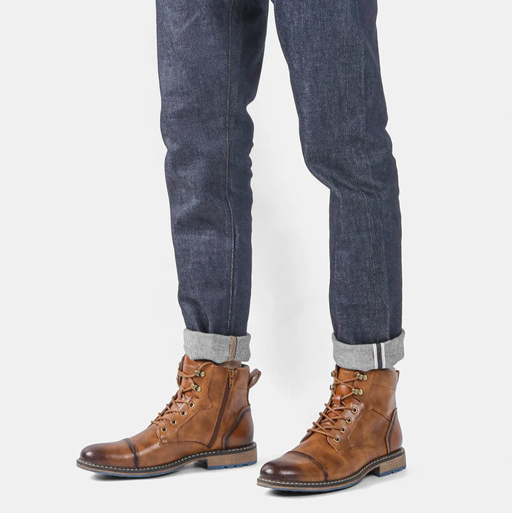 VIGGO™ | Modern, Durable Leather Men's Shoes by Eliza©