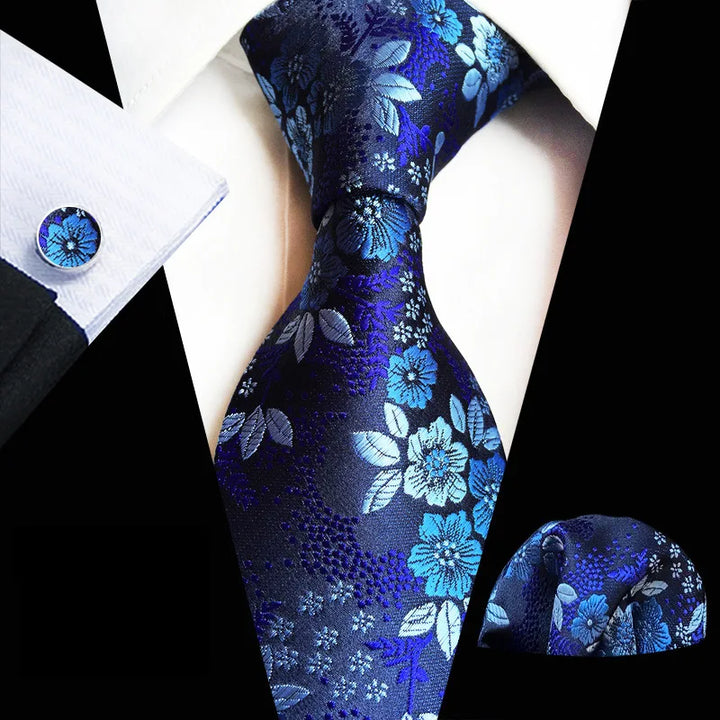 Floral Elegance – 3-Piece Tie Set