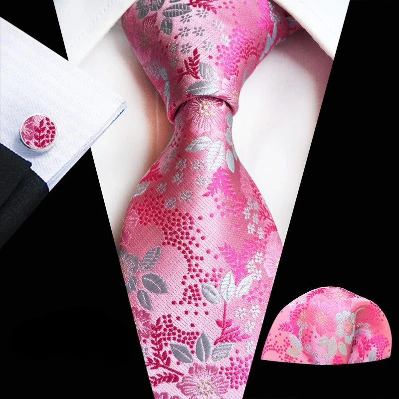 Floral Elegance – 3-Piece Tie Set