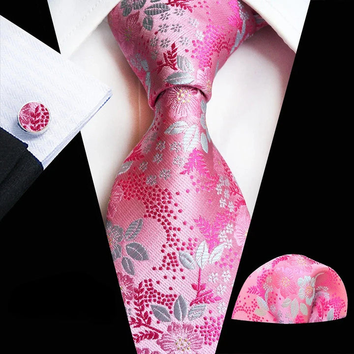 Floral Elegance – 3-Piece Tie Set