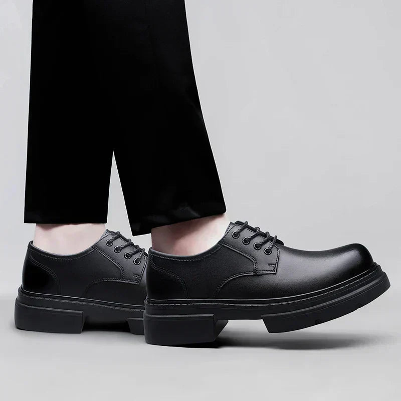 MASON™ | Luxury Leather Platform Shoes - Eliza©