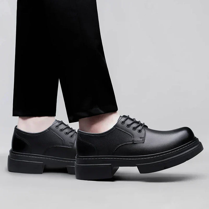 MASON™ | Luxury Leather Platform Shoes - Eliza©
