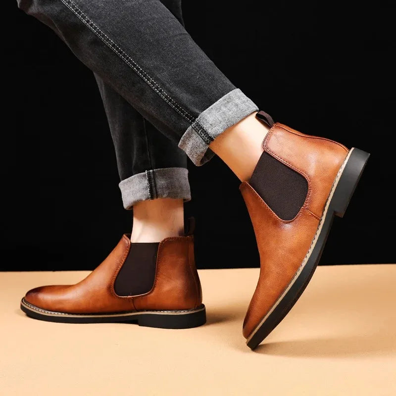 Eliza© | Classic Leather Ankle Boots JONAS™