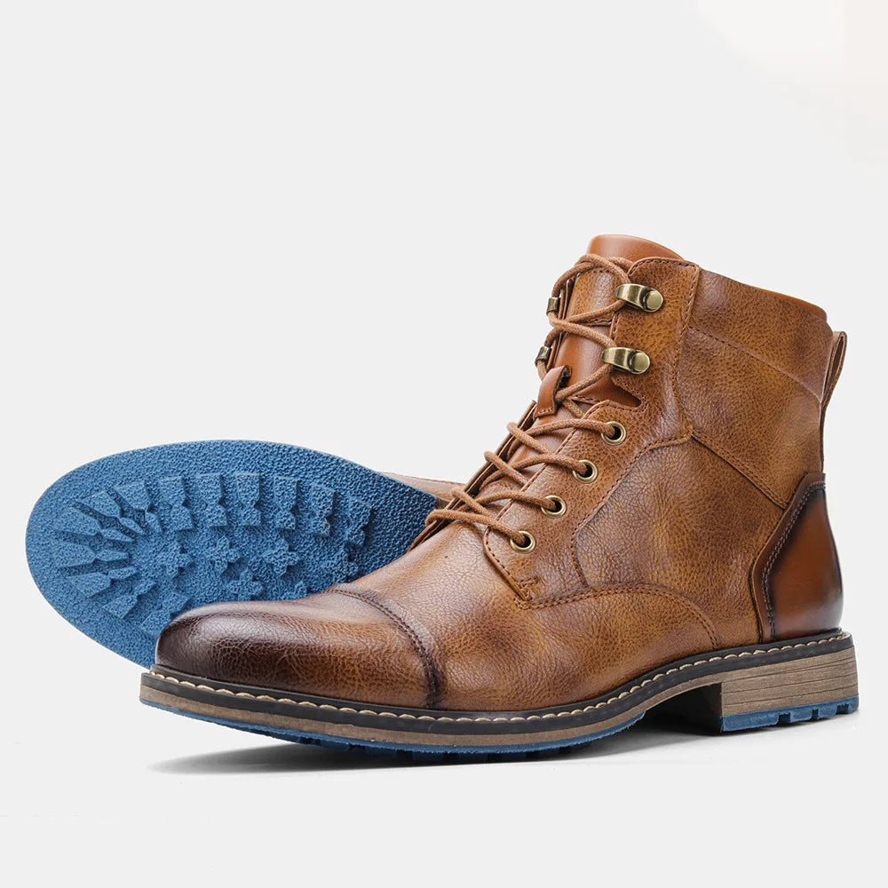VIGGO™ | Modern, Durable Leather Men's Shoes by Eliza©